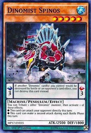 Dinomist Spinos (MP17-EN015) - 2017 Mega-Tins Mega Pack 1st Edition - Premium Yugioh Single from Konami - Just $0.25! Shop now at Game Crave Tournament Store