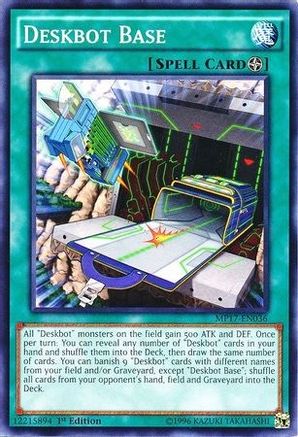 Deskbot Base (MP17-EN036) - 2017 Mega-Tins Mega Pack 1st Edition - Premium Yugioh Single from Konami - Just $0.25! Shop now at Game Crave Tournament Store