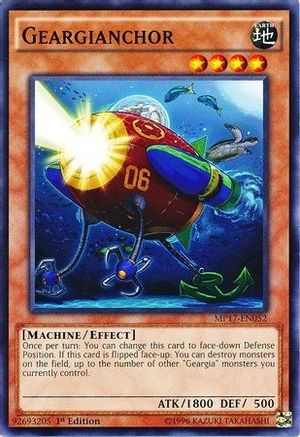 Geargianchor (MP17-EN052) - 2017 Mega-Tins Mega Pack 1st Edition - Premium Yugioh Single from Konami - Just $0.25! Shop now at Game Crave Tournament Store