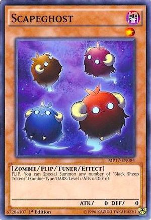 Scapeghost (MP17-EN084) - 2017 Mega-Tins Mega Pack 1st Edition - Premium Yugioh Single from Konami - Just $0.26! Shop now at Game Crave Tournament Store