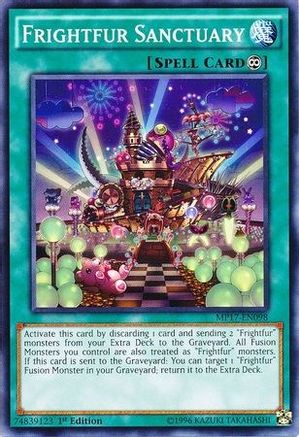 Frightfur Sanctuary (MP17-EN098) - 2017 Mega-Tins Mega Pack 1st Edition - Premium Yugioh Single from Konami - Just $0.25! Shop now at Game Crave Tournament Store