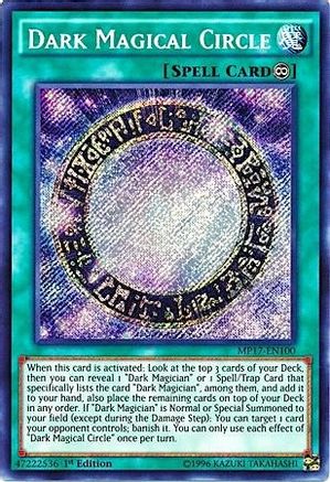 Dark Magical Circle (MP17-EN100) - 2017 Mega-Tins Mega Pack 1st Edition - Premium Yugioh Single from Konami - Just $3.85! Shop now at Game Crave Tournament Store