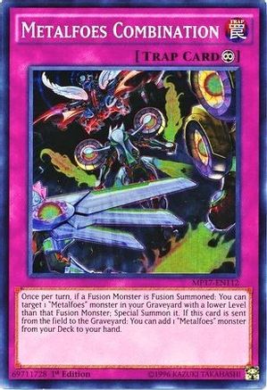 Metalfoes Combination (MP17-EN112) - 2017 Mega-Tins Mega Pack 1st Edition - Premium Yugioh Single from Konami - Just $0.25! Shop now at Game Crave Tournament Store