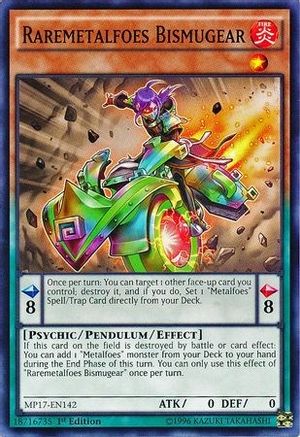 Raremetalfoes Bismugear (MP17-EN142) - 2017 Mega-Tins Mega Pack 1st Edition - Premium Yugioh Single from Konami - Just $0.25! Shop now at Game Crave Tournament Store