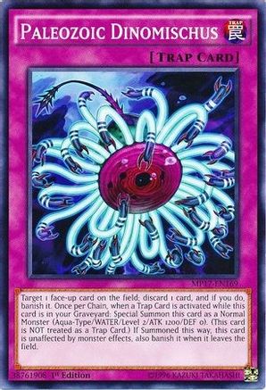 Paleozoic Dinomischus (MP17-EN169) - 2017 Mega-Tins Mega Pack 1st Edition - Premium Yugioh Single from Konami - Just $0.26! Shop now at Game Crave Tournament Store