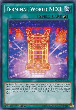 Terminal World NEXT (MP17-EN219) - 2017 Mega-Tins Mega Pack 1st Edition - Premium Yugioh Single from Konami - Just $0.25! Shop now at Game Crave Tournament Store