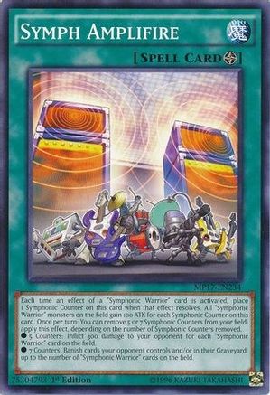 Symph Amplifire (MP17-EN234) - 2017 Mega-Tins Mega Pack 1st Edition - Premium Yugioh Single from Konami - Just $0.25! Shop now at Game Crave Tournament Store