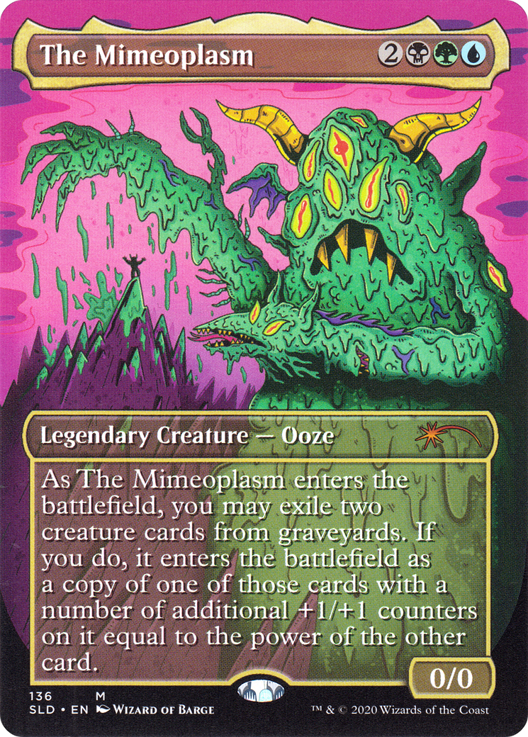 The Mimeoplasm (SLD-136) - Secret Lair Drop (Borderless) - Premium MTG Single from Wizards of the Coast - Just $1.45! Shop now at Game Crave Tournament Store