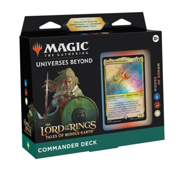 MTG: The Lord of the Rings Tales of Middle Earth Commander Deck - Premium from Wizards of the Coast - Just $59.99! Shop now at Game Crave Tournament Store