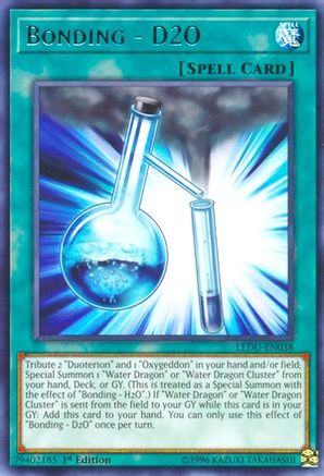 Bonding - D2O (LEDU-EN038) - Legendary Duelists 1st Edition - Premium Yugioh Single from Konami - Just $0.26! Shop now at Game Crave Tournament Store