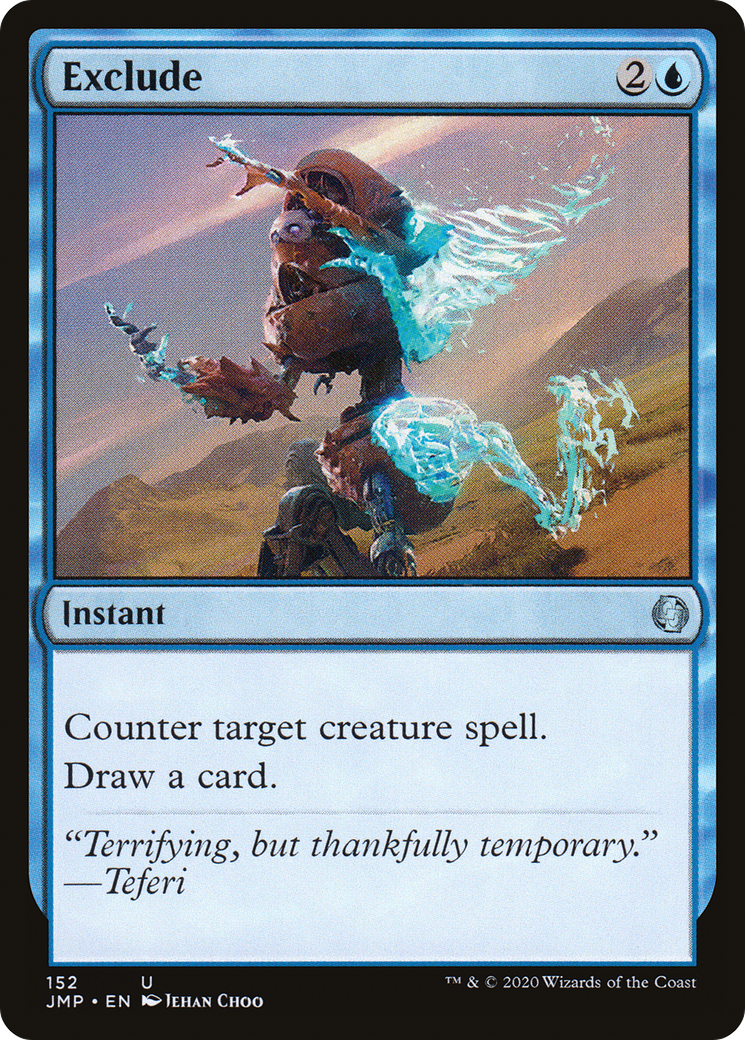 Exclude (JMP-152) - Jumpstart - Premium MTG Single from Wizards of the Coast - Just $0.08! Shop now at Game Crave Tournament Store
