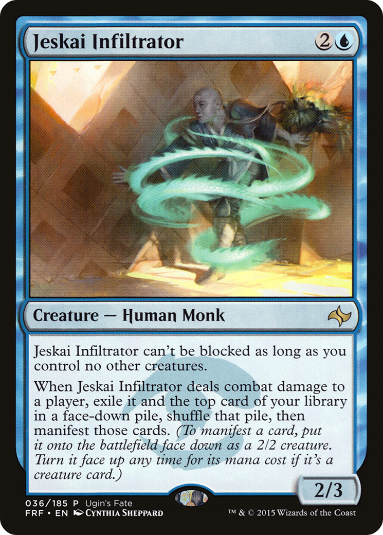 Jeskai Infiltrator (UGIN-036) - Ugin's Fate - Premium MTG Single from Wizards of the Coast - Just $1.80! Shop now at Game Crave Tournament Store