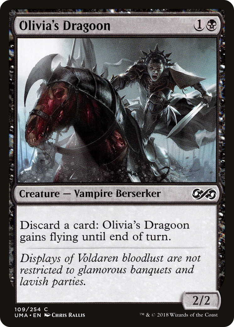 Olivia's Dragoon (UMA-109) - Ultimate Masters - Premium MTG Single from Wizards of the Coast - Just $0.25! Shop now at Game Crave Tournament Store