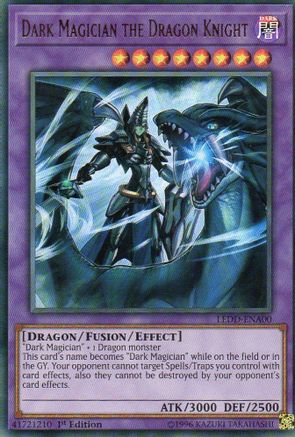 Dark Magician the Dragon Knight (LEDD-ENA00) - Legendary Dragon Decks 1st Edition - Premium Yugioh Single from Konami - Just $0.93! Shop now at Game Crave Tournament Store