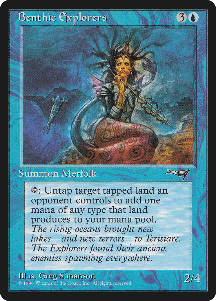 Benthic Explorers (ALL-24A) - Alliances - Premium MTG Single from Wizards of the Coast - Just $0.25! Shop now at Game Crave Tournament Store