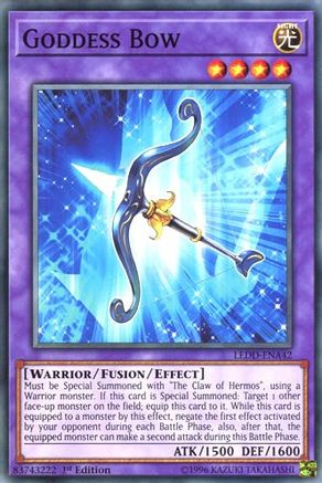 Goddess Bow (LEDD-ENA42) - Legendary Dragon Decks 1st Edition - Premium Yugioh Single from Konami - Just $0.25! Shop now at Game Crave Tournament Store