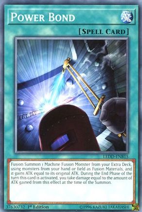 Power Bond (LEDD-ENB15) - Legendary Dragon Decks 1st Edition - Premium Yugioh Single from Konami - Just $0.08! Shop now at Game Crave Tournament Store