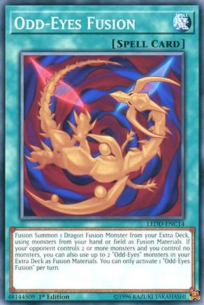 Odd-Eyes Fusion (LEDD-ENC14) - Legendary Dragon Decks 1st Edition - Premium Yugioh Single from Konami - Just $0.30! Shop now at Game Crave Tournament Store