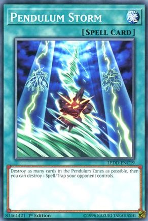 Pendulum Storm (LEDD-ENC19) - Legendary Dragon Decks 1st Edition - Premium Yugioh Single from Konami - Just $0.25! Shop now at Game Crave Tournament Store