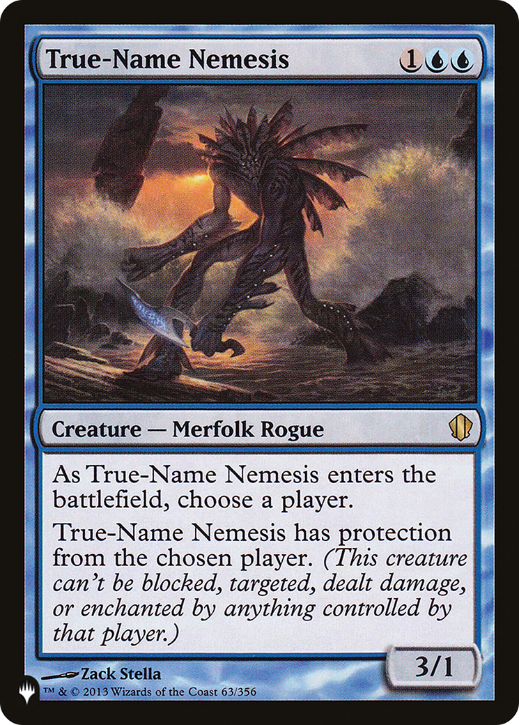 True-Name Nemesis (PLIST-1035) - The List - Premium MTG Single from Wizards of the Coast - Just $1.88! Shop now at Game Crave Tournament Store