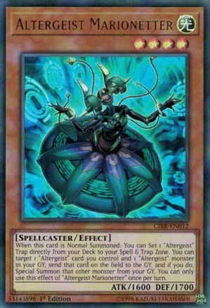 Altergeist Marionetter (CIBR-EN012) - Circuit Break 1st Edition - Premium Yugioh Single from Konami - Just $0.33! Shop now at Game Crave Tournament Store