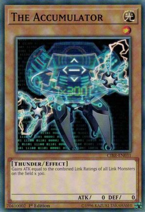 The Accumulator (CIBR-EN031) - Circuit Break 1st Edition - Premium Yugioh Single from Konami - Just $0.25! Shop now at Game Crave Tournament Store