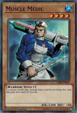 Muscle Medic (CIBR-EN041) - Circuit Break 1st Edition - Premium Yugioh Single from Konami - Just $0.25! Shop now at Game Crave Tournament Store