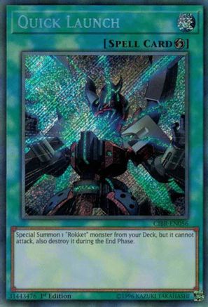 Quick Launch (CIBR-EN056) - Circuit Break 1st Edition - Premium Yugioh Single from Konami - Just $0.60! Shop now at Game Crave Tournament Store