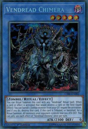 Vendread Chimera (CIBR-EN082) - Circuit Break Unlimited - Premium Yugioh Single from Konami - Just $0.50! Shop now at Game Crave Tournament Store