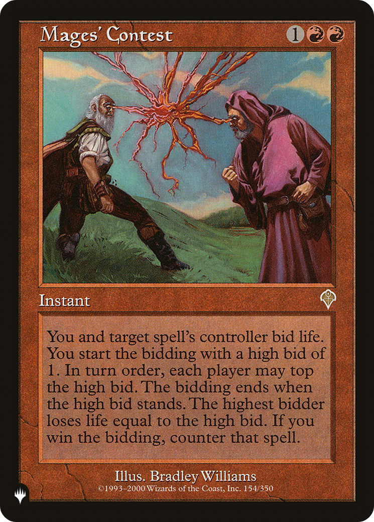Mages' Contest (PLIST-369) - The List - Premium MTG Single from Wizards of the Coast - Just $1.71! Shop now at Game Crave Tournament Store