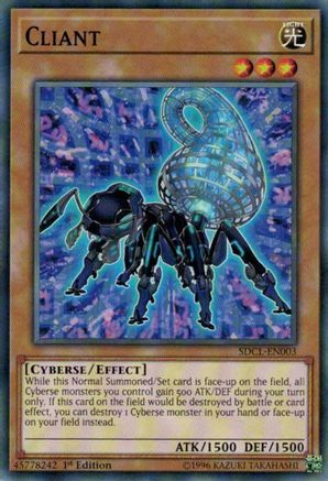 Cliant (SDCL-EN003) - Structure Deck: Cyberse Link 1st Edition - Premium Yugioh Single from Konami - Just $0.25! Shop now at Game Crave Tournament Store