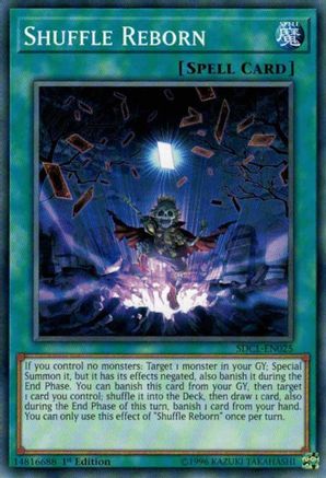 Shuffle Reborn (SDCL-EN025) - Structure Deck: Cyberse Link 1st Edition - Premium Yugioh Single from Konami - Just $0.25! Shop now at Game Crave Tournament Store