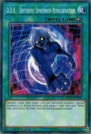 D.D.R. - Different Dimension Reincarnation (SDCL-EN026) - Structure Deck: Cyberse Link 1st Edition - Premium Yugioh Single from Konami - Just $0.48! Shop now at Game Crave Tournament Store