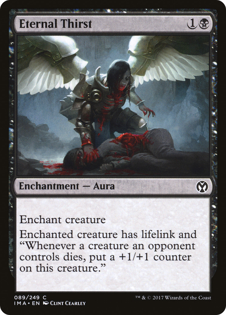 Eternal Thirst (IMA-089) - Iconic Masters Foil - Premium MTG Single from Wizards of the Coast - Just $0.34! Shop now at Game Crave Tournament Store