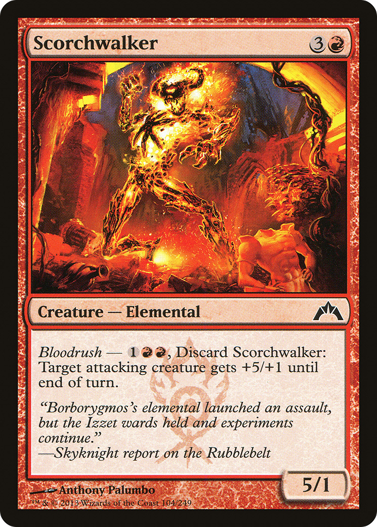 Scorchwalker (GTC-104) - Gatecrash - Premium MTG Single from Wizards of the Coast - Just $0.08! Shop now at Game Crave Tournament Store