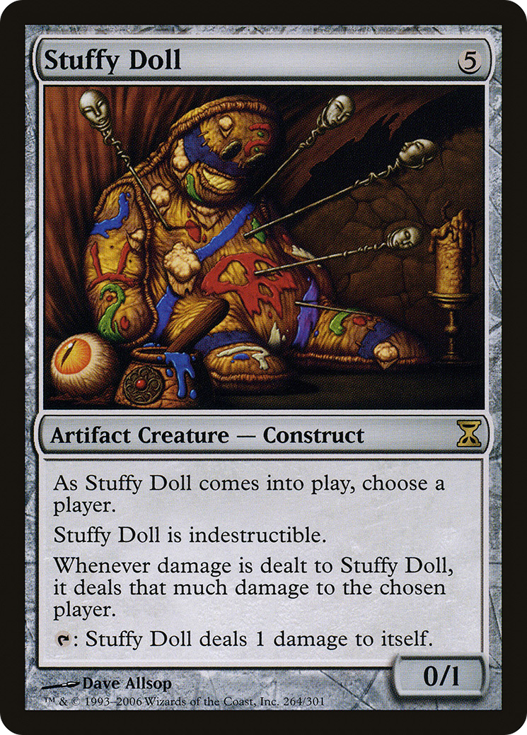 Stuffy Doll (TSP-264) - Time Spiral - Premium MTG Single from Wizards of the Coast - Just $2.82! Shop now at Game Crave Tournament Store