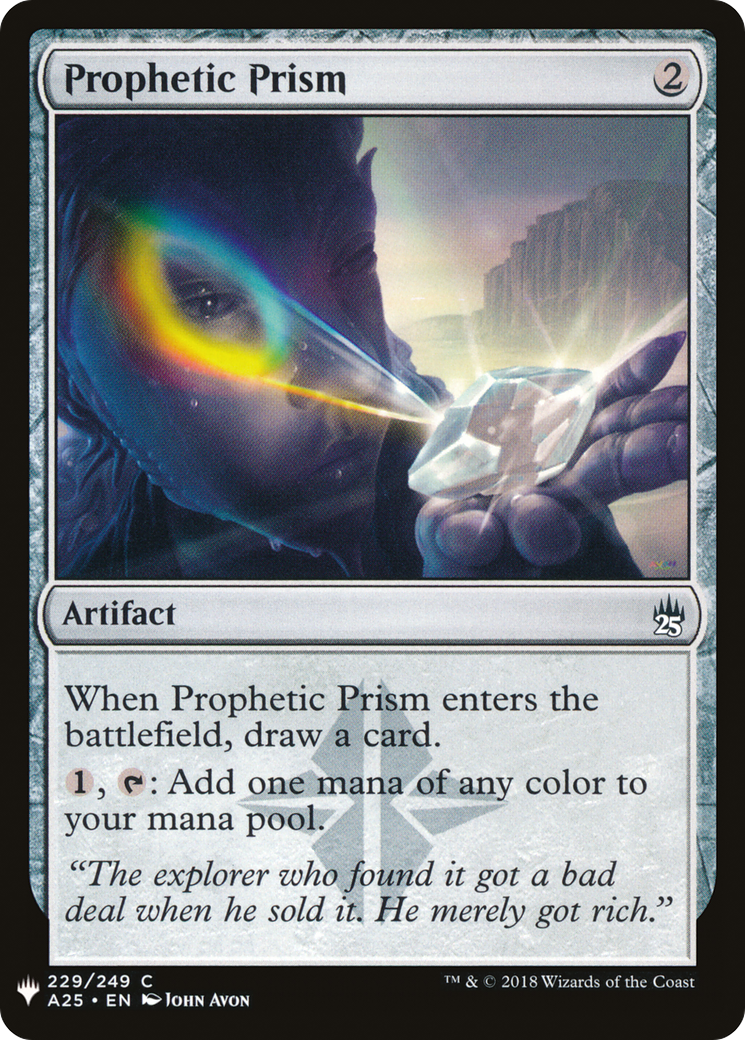 Prophetic Prism (MB1-1622) - Mystery Booster - Premium MTG Single from Wizards of the Coast - Just $0.08! Shop now at Game Crave Tournament Store