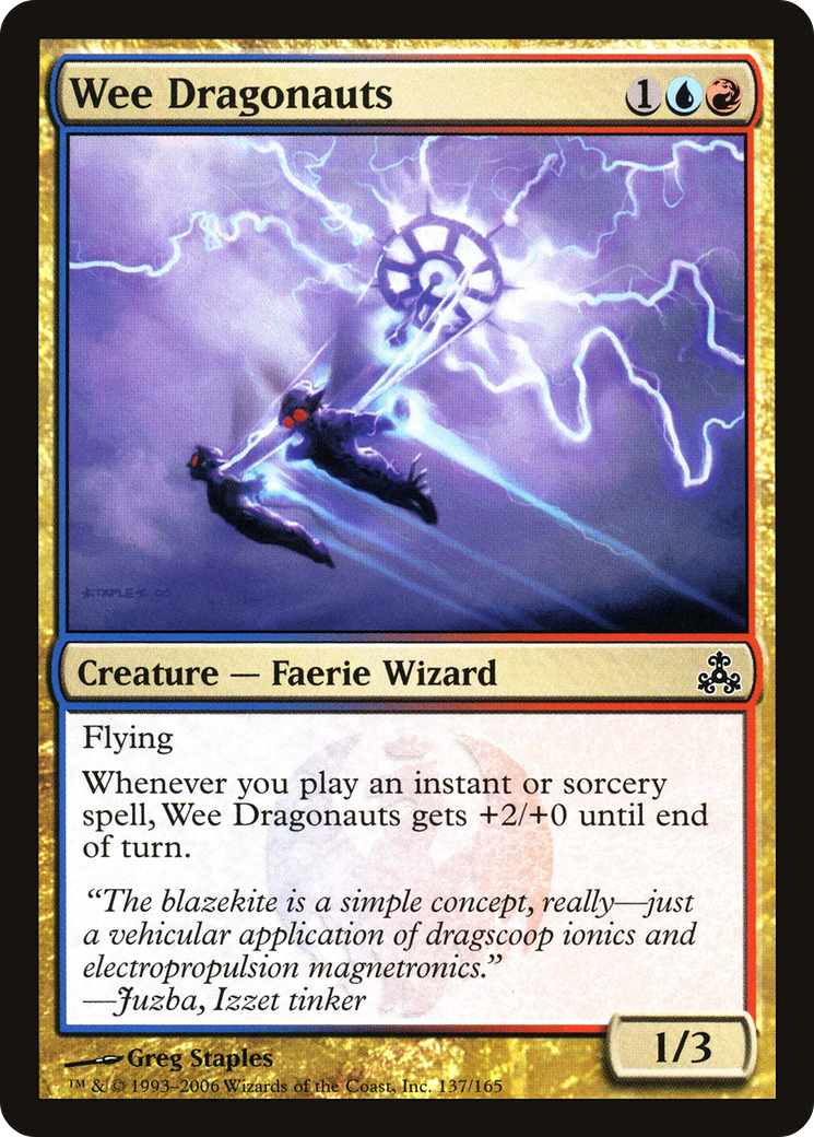 Wee Dragonauts (GPT-137) - Guildpact - Premium MTG Single from Wizards of the Coast - Just $0.08! Shop now at Game Crave Tournament Store