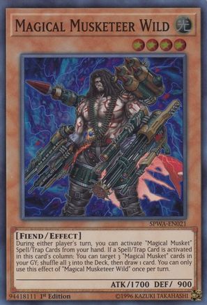 Game Crave Tournament Store - Magical Musketeer Wild (SPWA-EN021)
