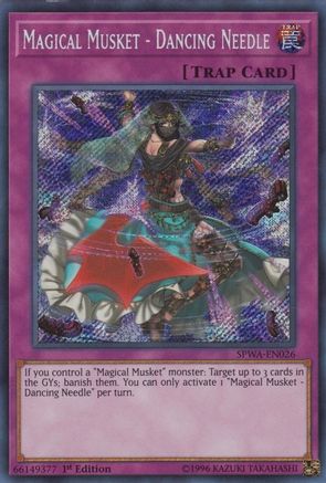 Magical Musket - Dancing Needle (SPWA-EN026) - Spirit Warriors 1st Edition - Premium Yugioh Single from Konami - Just $0.83! Shop now at Game Crave Tournament Store