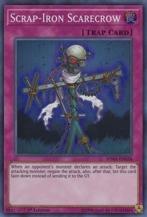 Scrap-Iron Scarecrow (SPWA-EN058) - Spirit Warriors 1st Edition - Premium Yugioh Single from Konami - Just $1.03! Shop now at Game Crave Tournament Store