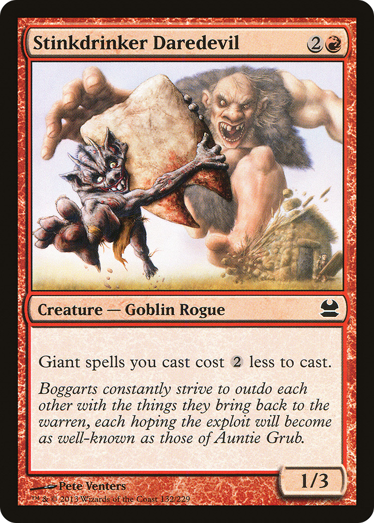 Stinkdrinker Daredevil (MMA-132) - Modern Masters Foil - Premium MTG Single from Wizards of the Coast - Just $0.18! Shop now at Game Crave Tournament Store