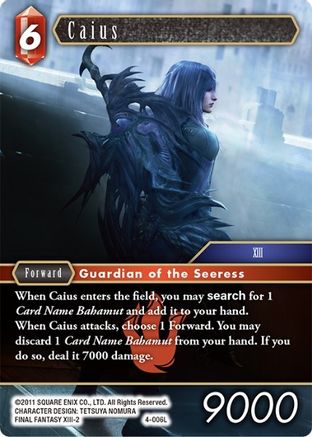 Caius (OPUS IV) Foil - Premium Final Fantasy Single from Opus IV - Just $0.25! Shop now at Game Crave Tournament Store