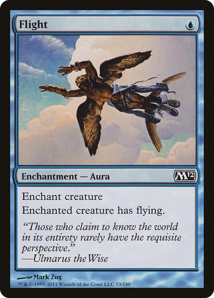 Flight (M12-053) - Magic 2012 - Premium MTG Single from Wizards of the Coast - Just $0.08! Shop now at Game Crave Tournament Store