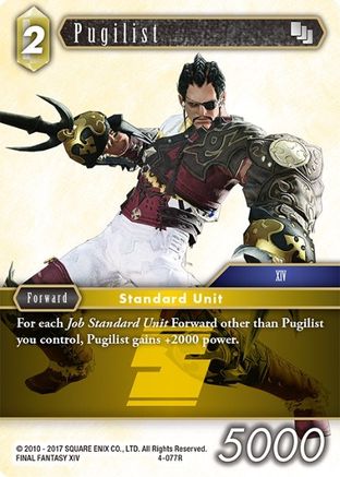Pugilist (OPUS IV) Foil - Premium Final Fantasy Single from Opus IV - Just $0.28! Shop now at Game Crave Tournament Store