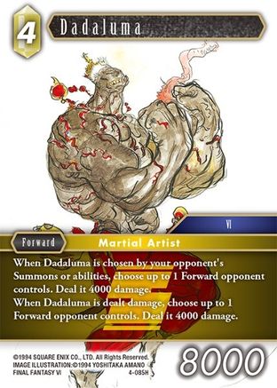 Dadaluma (OPUS IV) Foil - Premium Final Fantasy Single from Opus IV - Just $0.27! Shop now at Game Crave Tournament Store