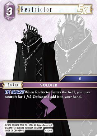 Restrictor EX (OPUS IV) - Premium Final Fantasy Single from Opus IV - Just $0.08! Shop now at Game Crave Tournament Store
