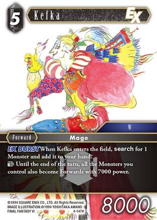 Kefka EX (OPUS IV) - Premium Final Fantasy Single from Opus IV - Just $0.32! Shop now at Game Crave Tournament Store