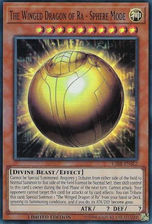 The Winged Dragon of Ra - Sphere Mode (CIBR-ENSE2) - Circuit Break Limited - Premium Yugioh Single from Konami - Just $0.23! Shop now at Game Crave Tournament Store