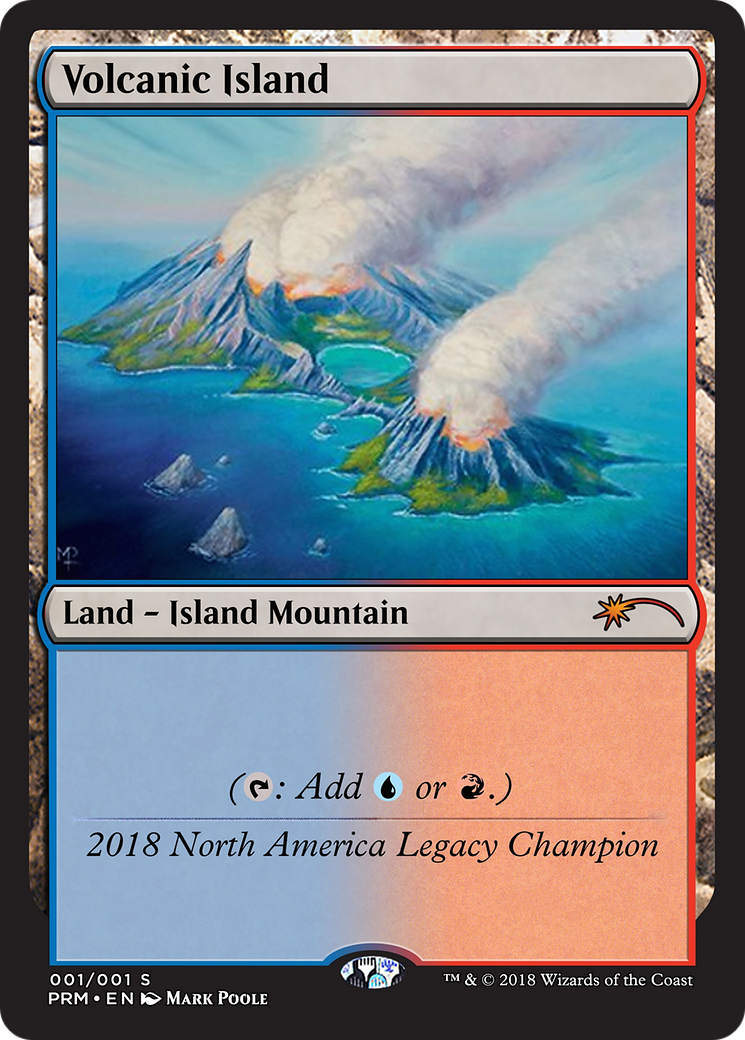 Volcanic Island (OLGC-2018NA) - Legacy Championship - Premium MTG Single from Wizards of the Coast - Just $0! Shop now at Game Crave Tournament Store